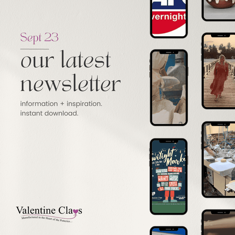 The round up. September newsletter for clay