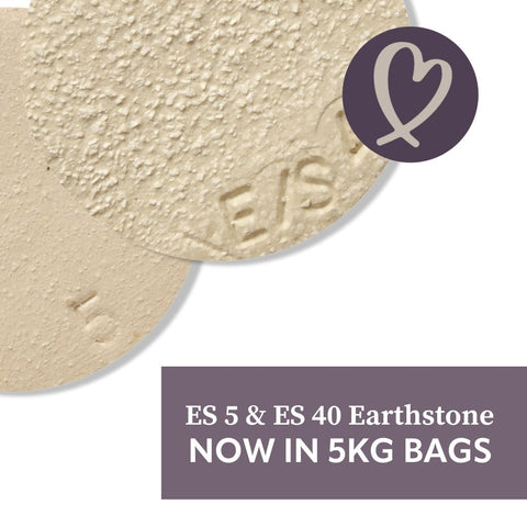 ES 5 & ES 40 Earthstone now in 5kg bags. 