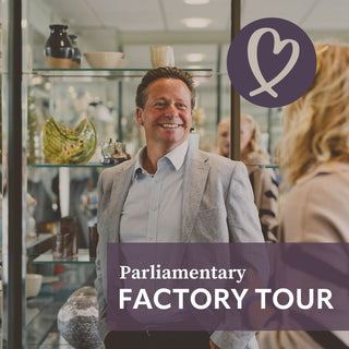 Minister Huddleston Valentine Clays Factory Tour