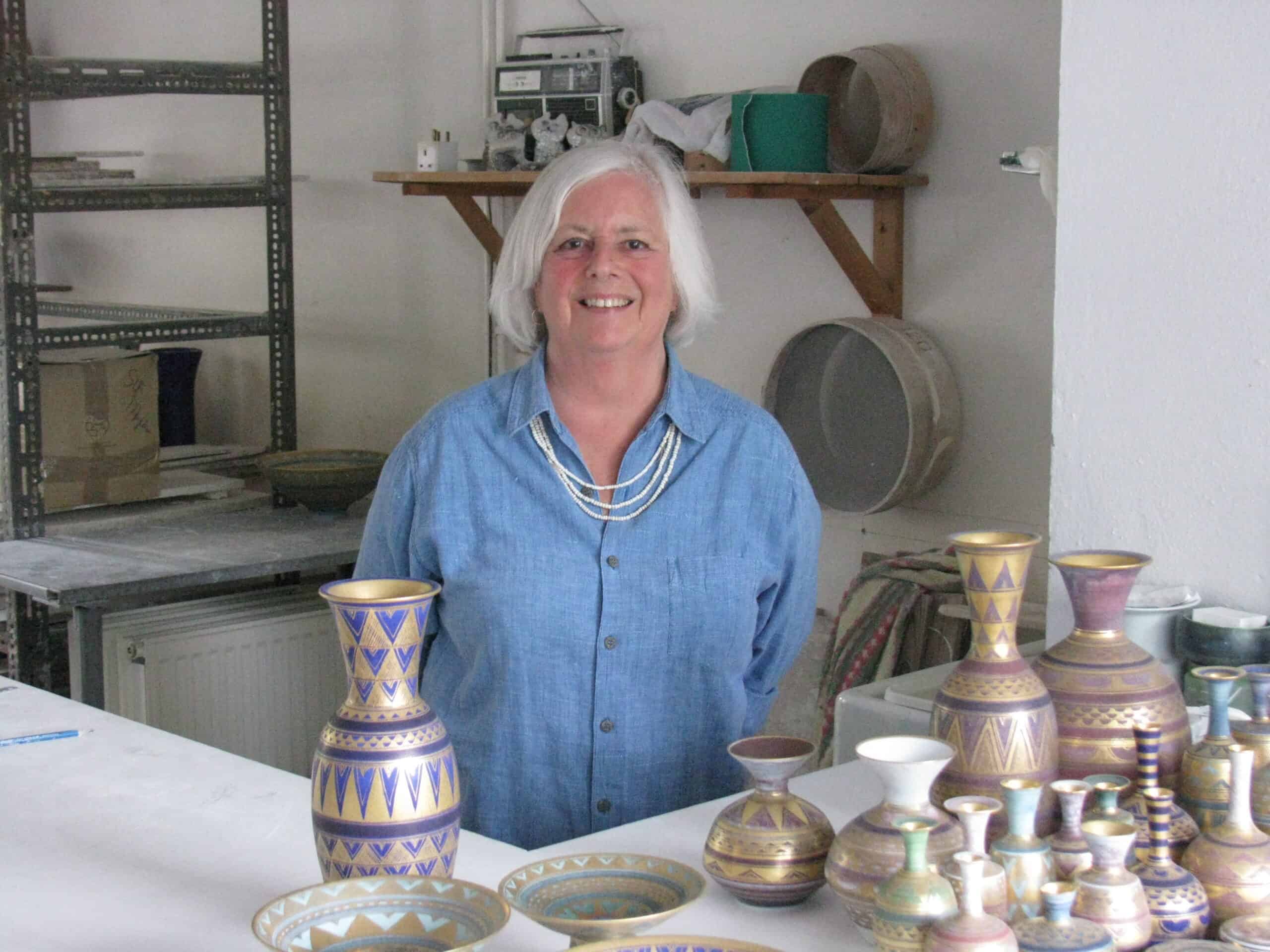 October/November 2013 Potter of the Month - Mary Rich - Valentine Clays